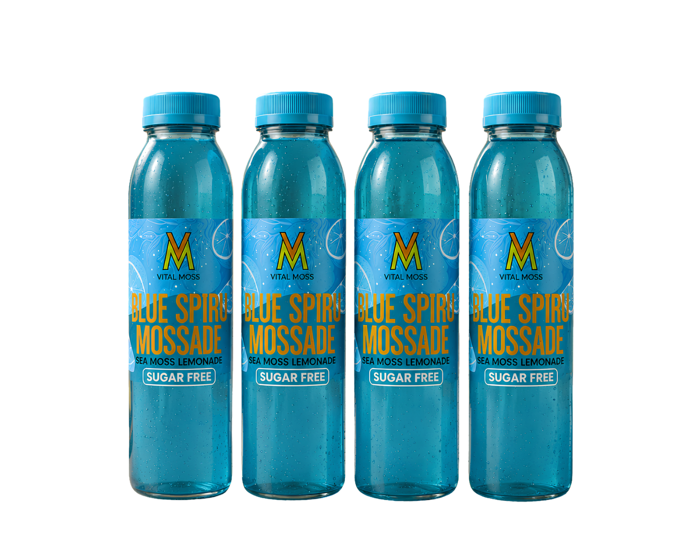 Blue Spirulina Mossade (4-Pack)