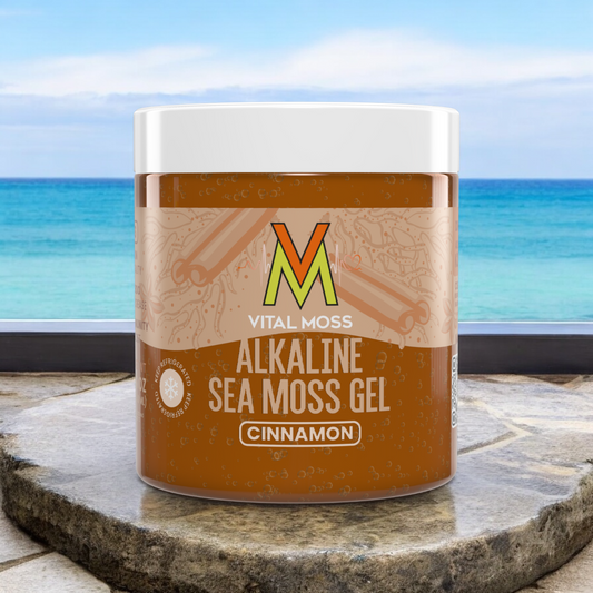 Alkaline Sea Moss Gel Cinnamon