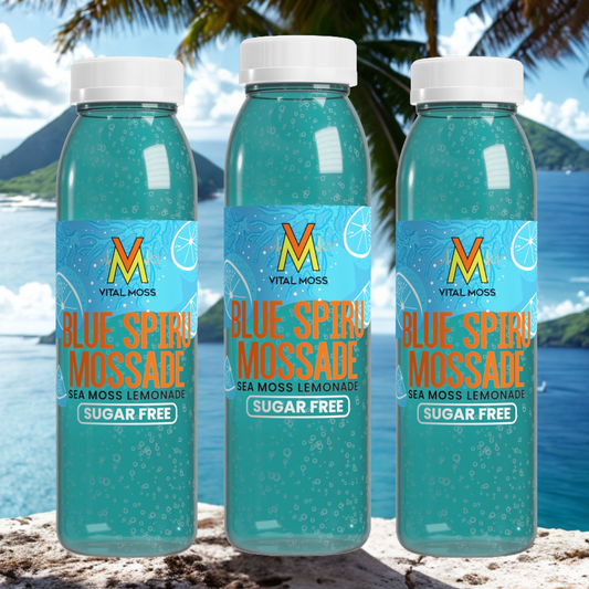 Alkaline Blue Spiru Mossade 3 Pack