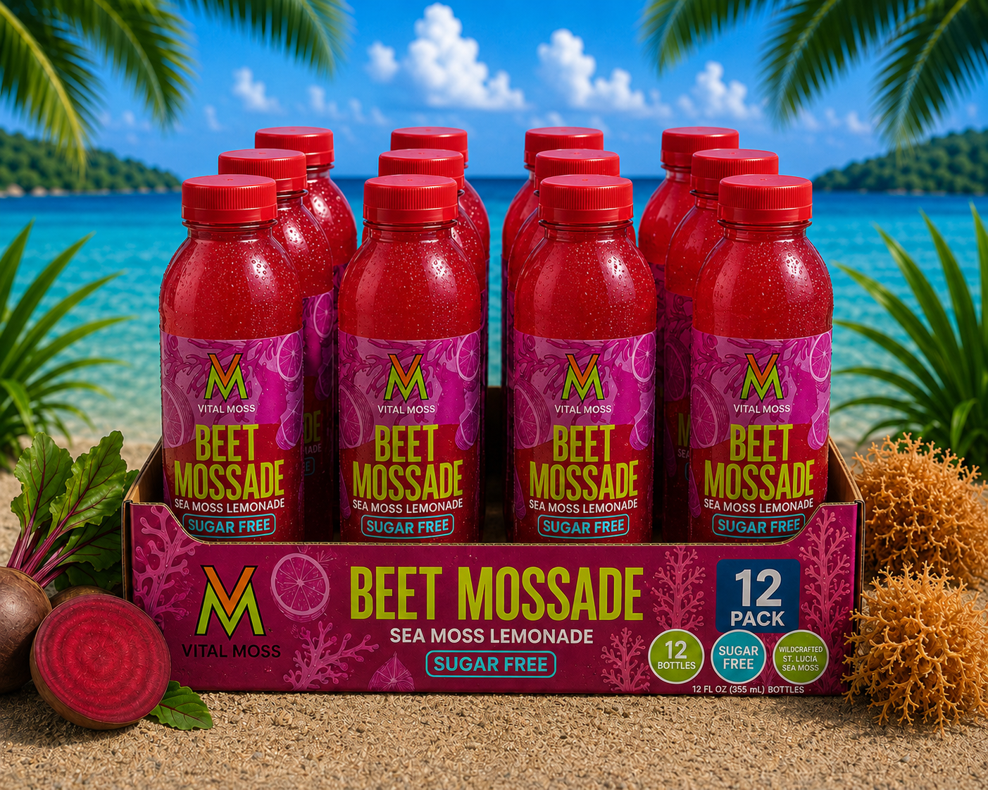 Alkaline Beet Mossade (1 Case 12 Pack)