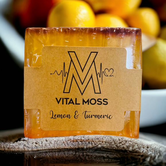 Lemon & Turmeric Soap | Handmade Lemon-Turmeric Soap | The Vital Moss